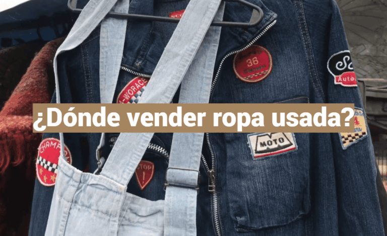 ¿Dónde vender ropa usada?